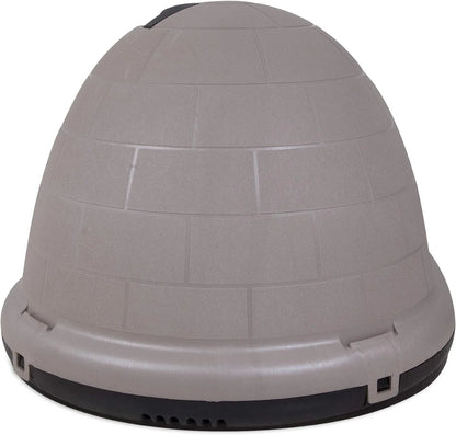 Petmate Indigo Dog House (Igloo Dog House, Made in USA with 90% Recycled Materials, All Weather Protection Pet Shelter) for XL Dogs 90 to 125 pounds, Made in USA