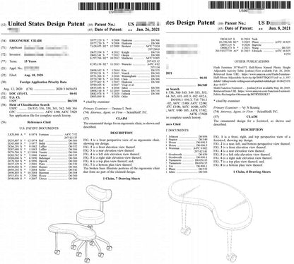 Pipersong Meditation Chair, Home Office Desk Chair, Cross Legged Chair with Lumbar Support and Adjustable Stool