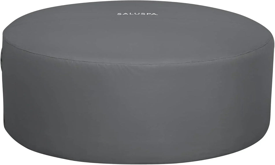 Inflatable Hot Tub Spa (71" x 26") | Portable Hot Tub with 2 Covers (1 Energy-Efficient Thermal Cover and 1 Standard Cover) | Fits Up to 2-4 Persons | Black