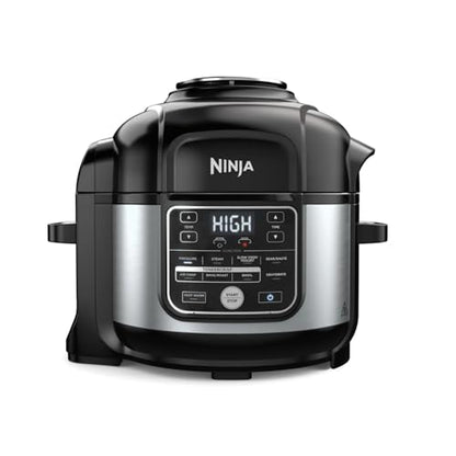 Ninja Foodi 10 in 1 6.5 Quart Pro Pressure Cooker Air Fryer Multicooker, Stainless, OS300: Home & Kitchen