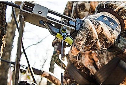 Summit Viper SD Climbing Treestand Lightweight Aluminum, Foam Padded Seat, 300 lbs Capacity, Includes Safety Harness